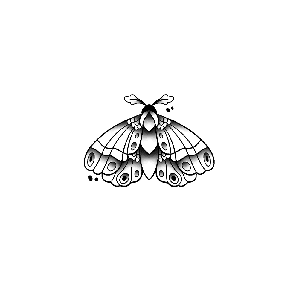 Flash tattoo Papillons 26