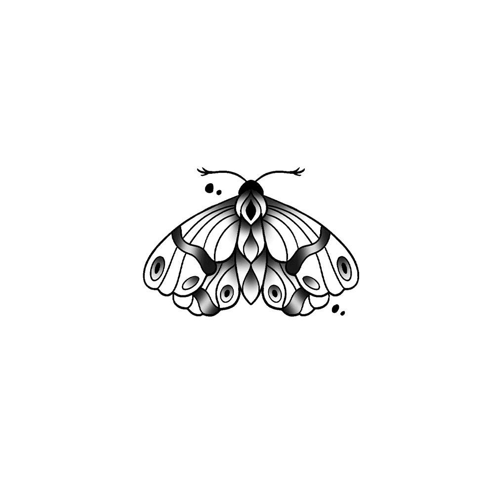 Flash tattoo Papillons 29