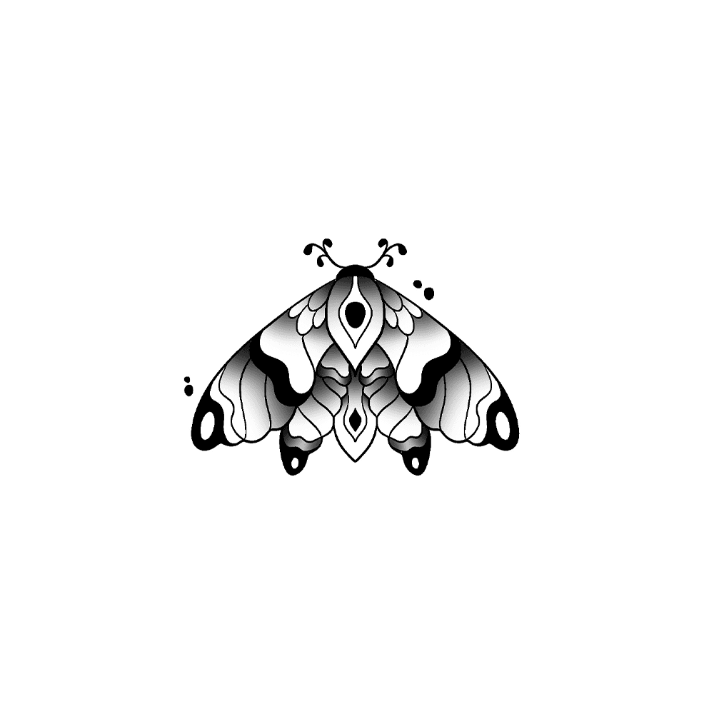 Flash tattoo Papillons 39
