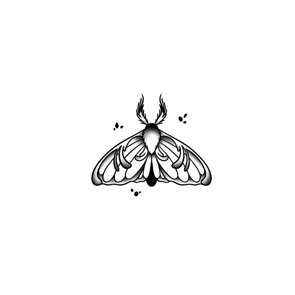 Flash tattoo Papillon 54