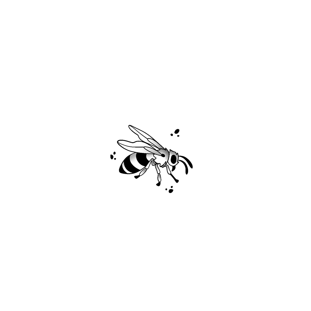 Flash tattoo Abeille