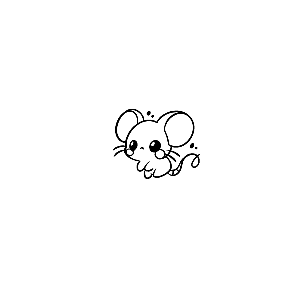 Flash tattoo Souris