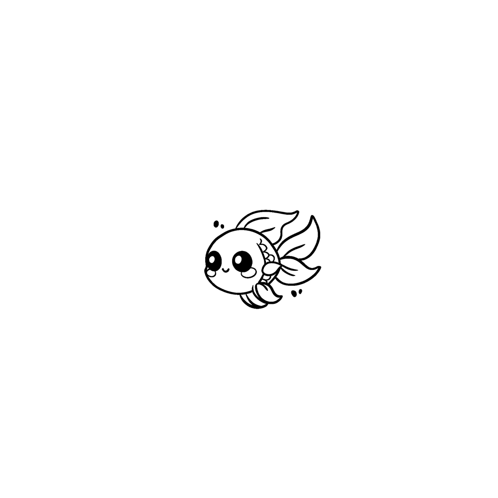 Flash tattoo Poisson