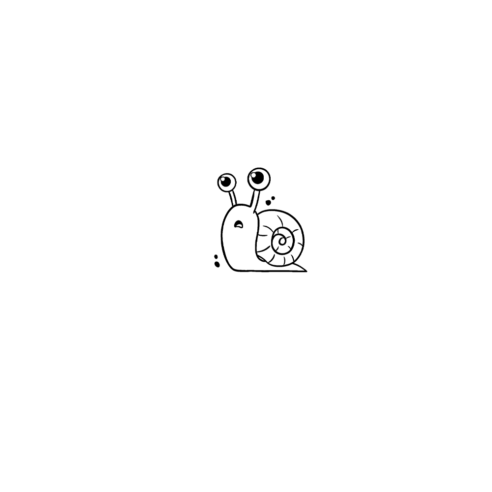 Flash tattoo Escargot