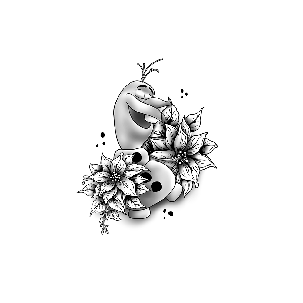 Flash tattoo Olaf : Décembre