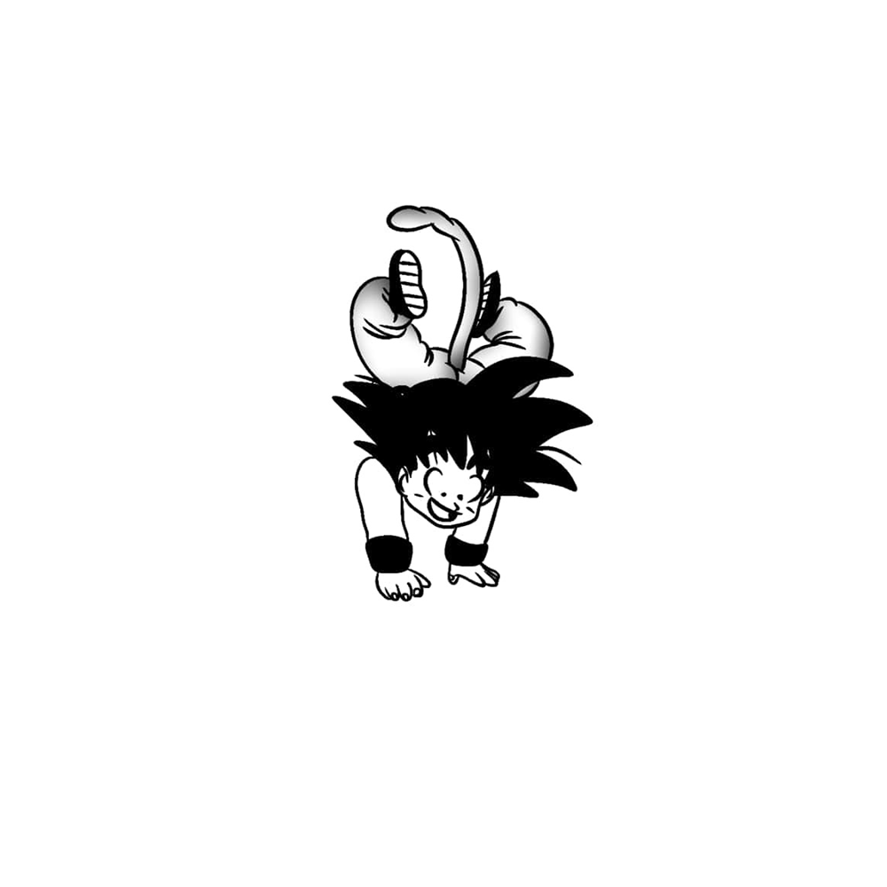 Flash tattoo DBZ 15