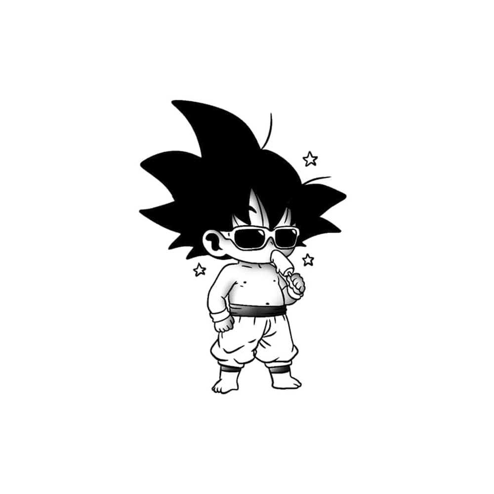 Flash tattoo DBZ 7