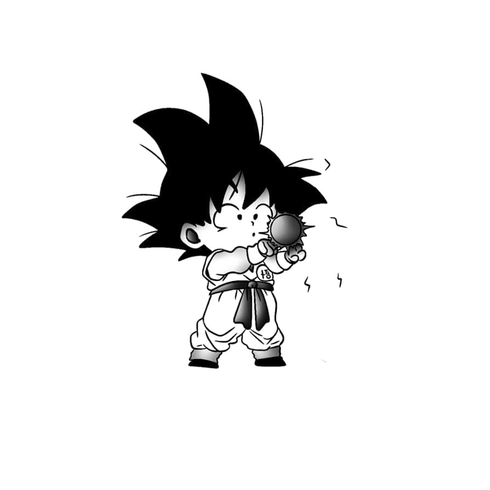 Flash tattoo DBZ 1