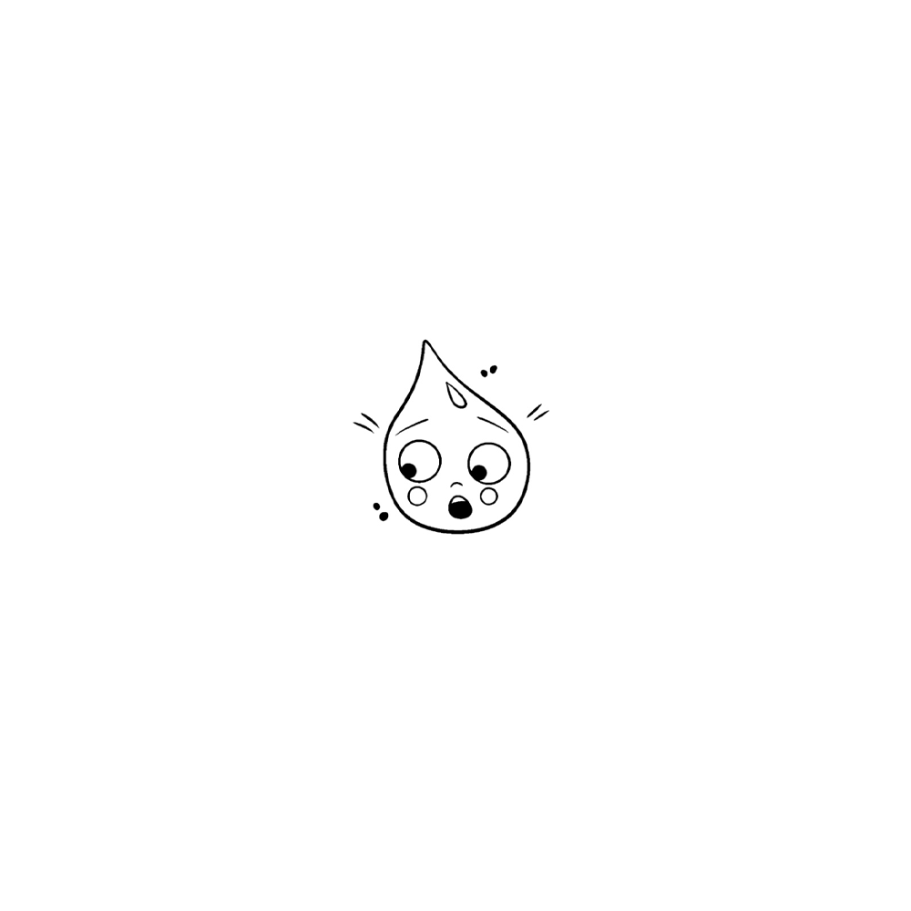 Flash tattoo Goutte 8