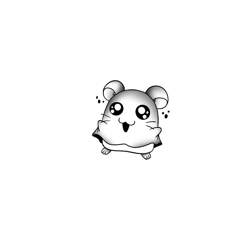 Flash tattoo HAMTARO PENELOPE