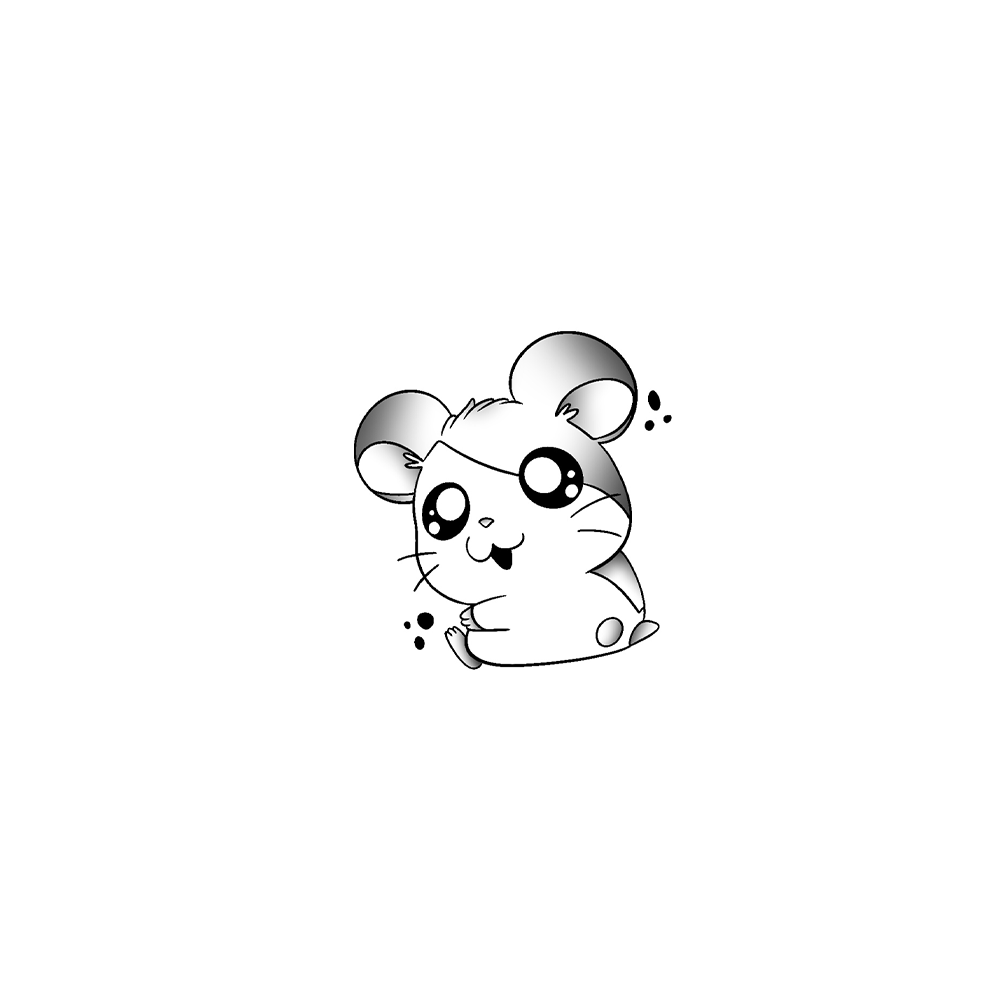 Flash tattoo HAMTARO HAMTARO