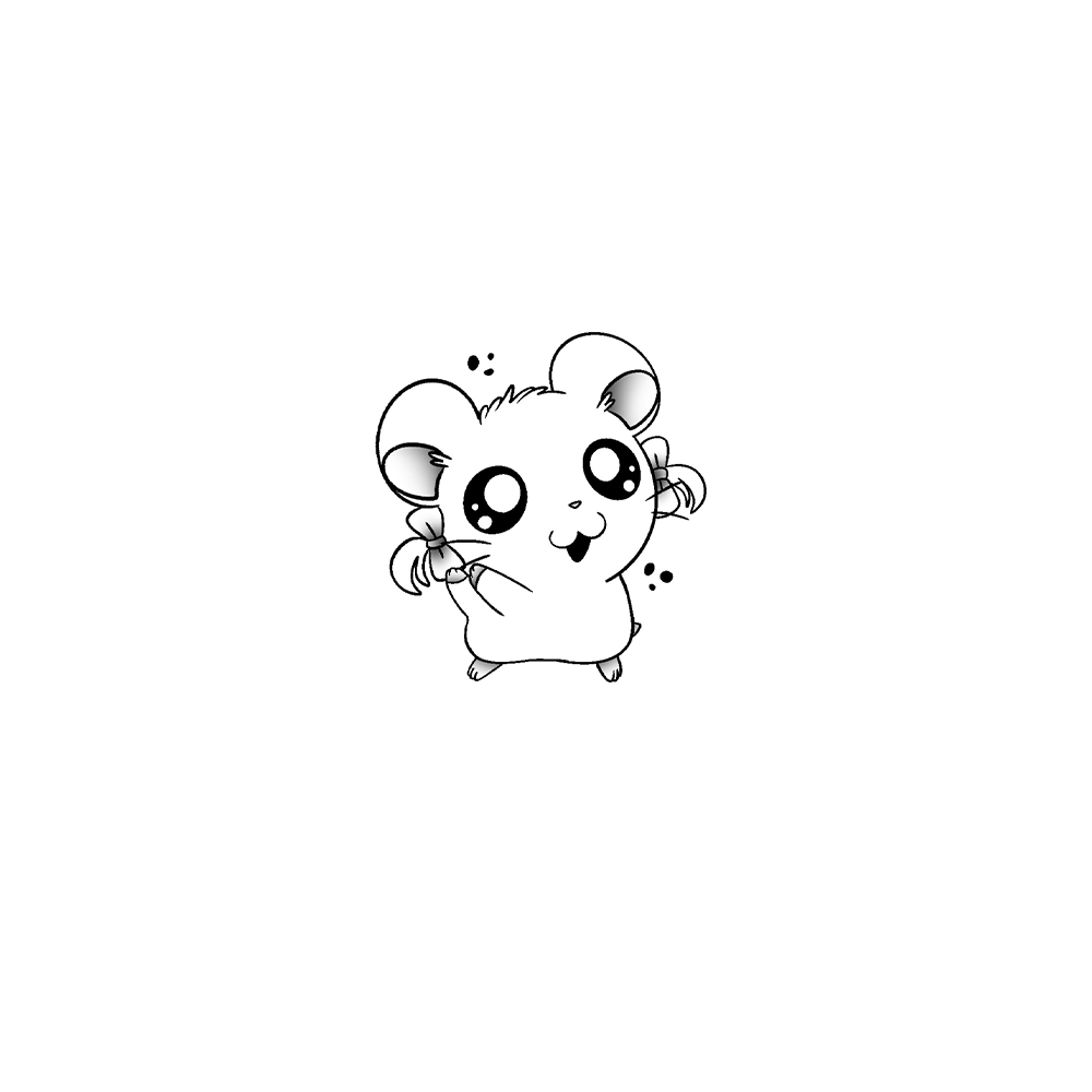 Flash tattoo HAMTARO BIJOU