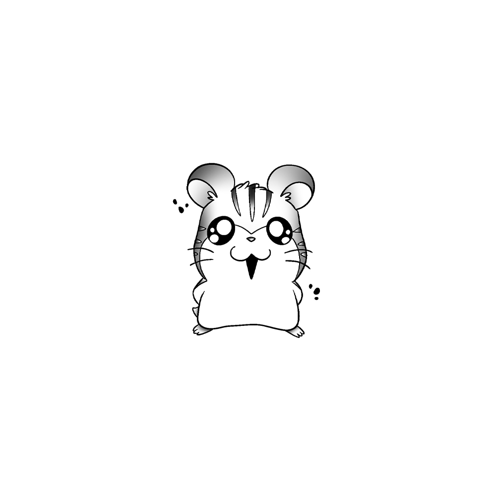 Flash tattoo HAMTARO TIGRIS