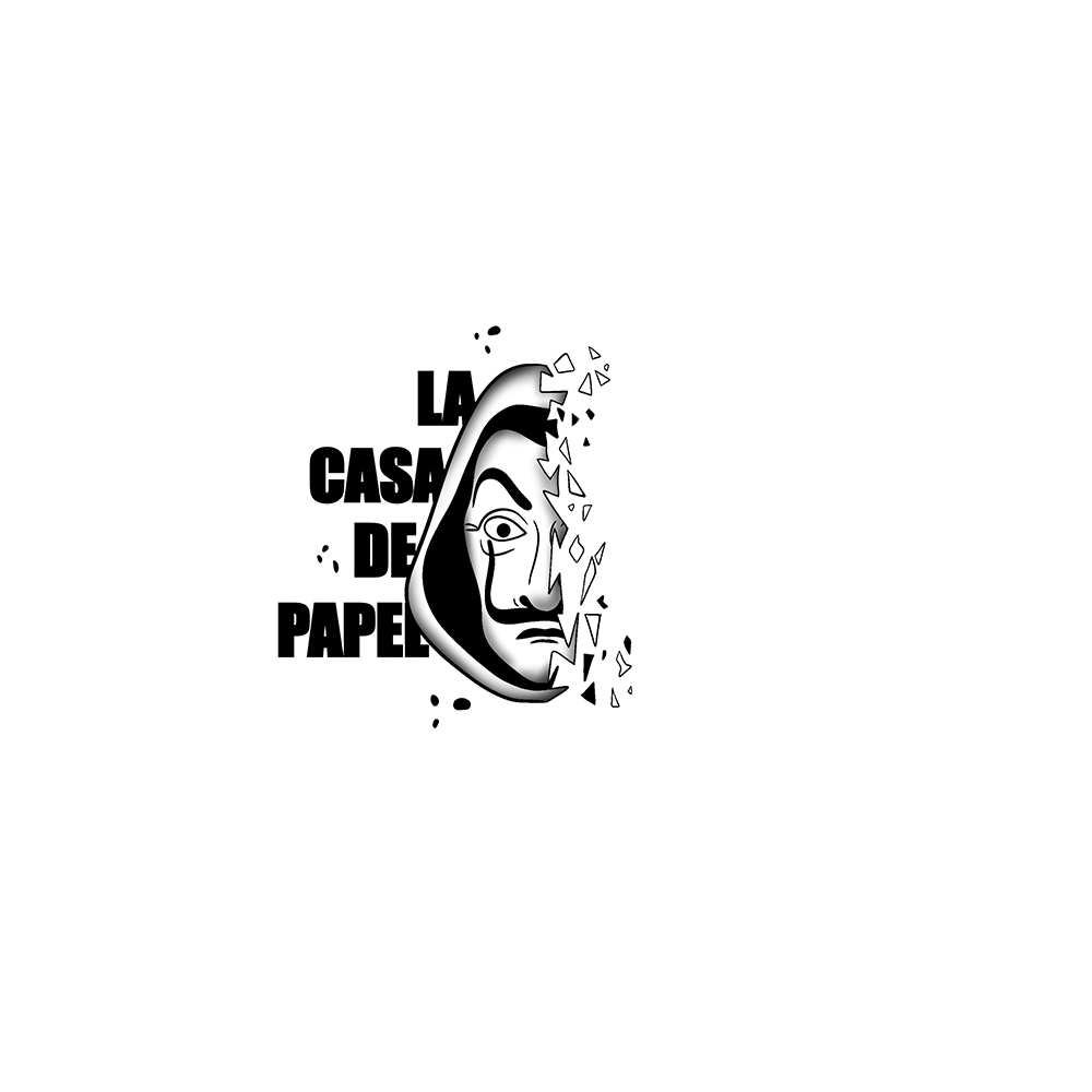 Flash tattoo La Casa de Papel