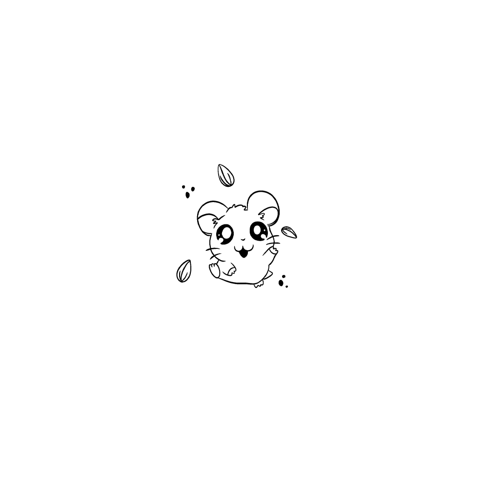 Flash tattoo Hamtaro 3