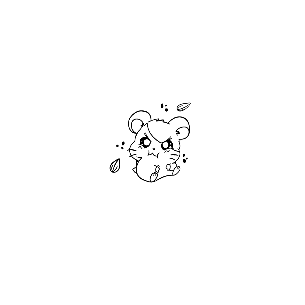 Flash tattoo Hamtaro 4