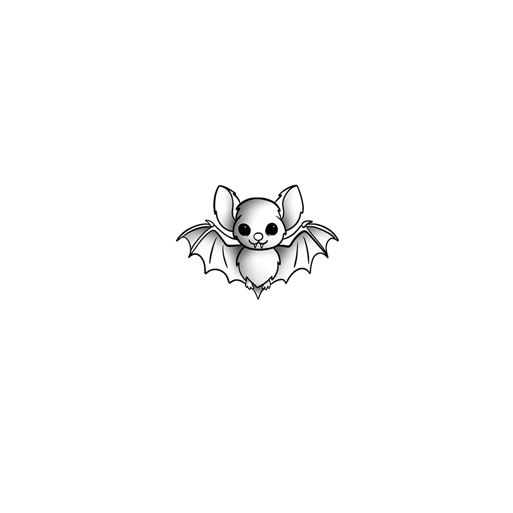 Flash tattoo Chauve souris 3