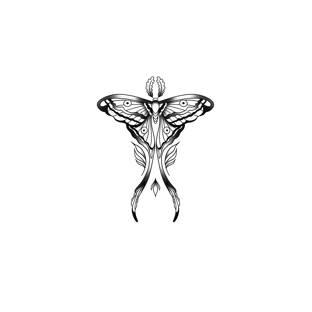 Flash tattoo Grand Papillon 3