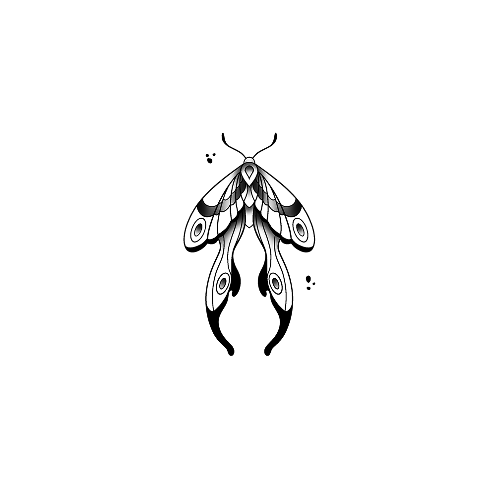 Flash tattoo Grand Papillon 4