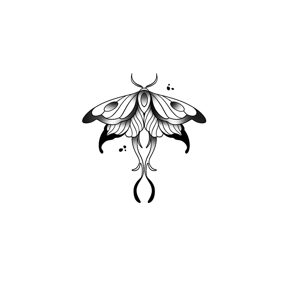 Flash tattoo Grand Papillon 7