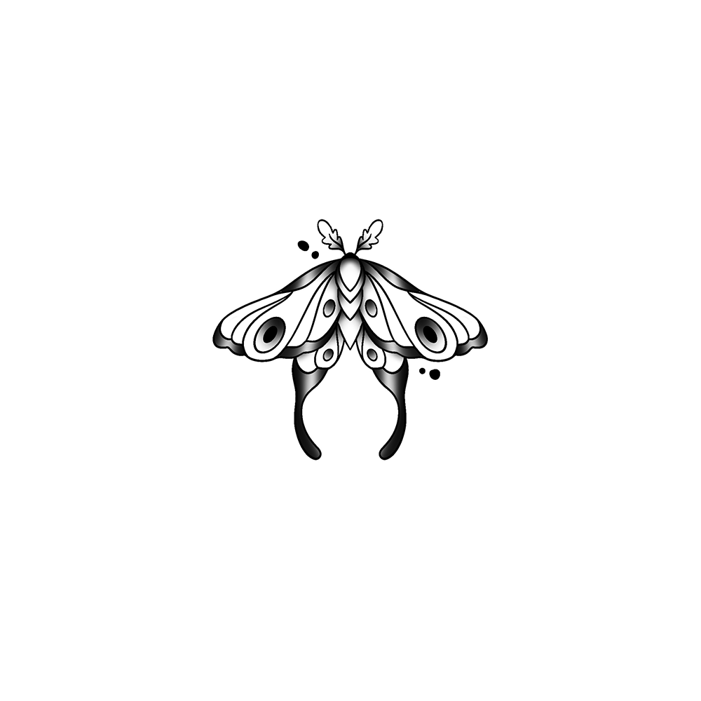 Flash tattoo Papillon 57