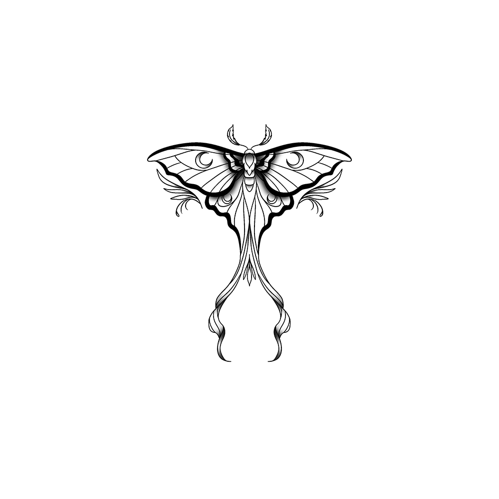Flash tattoo Grand Papillon 2