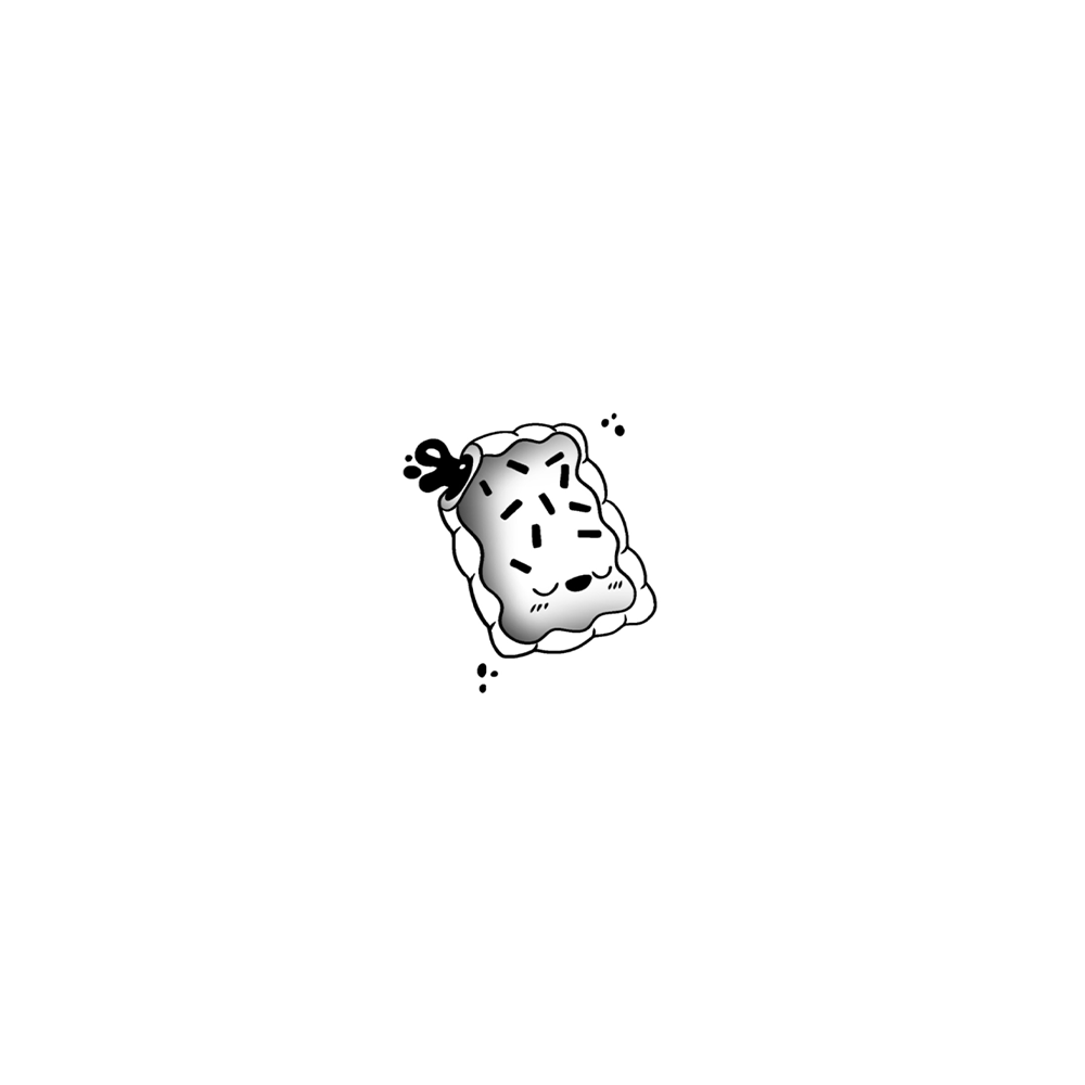 Flash tattoo Biscuit Kawaii