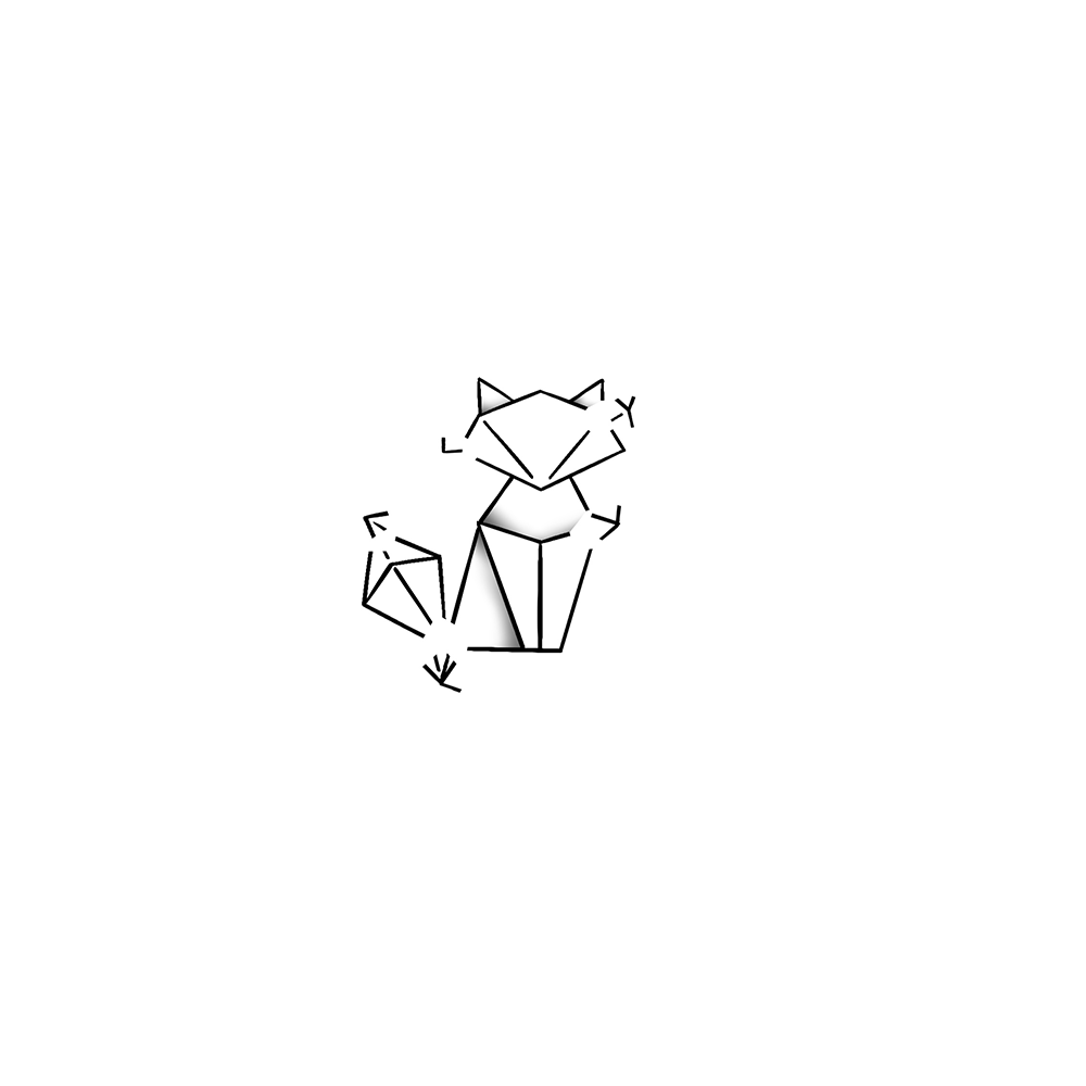 Flash tattoo Renard