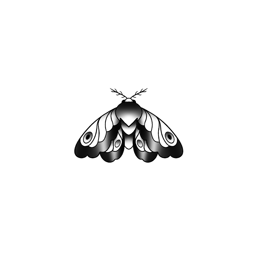 Flash tattoo Papillon 13