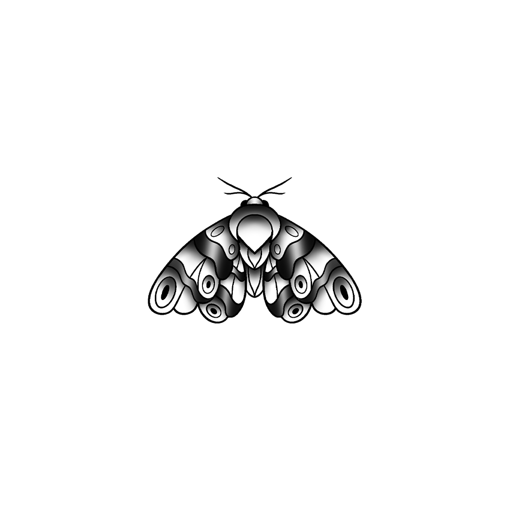 Flash tattoo Papillon 16