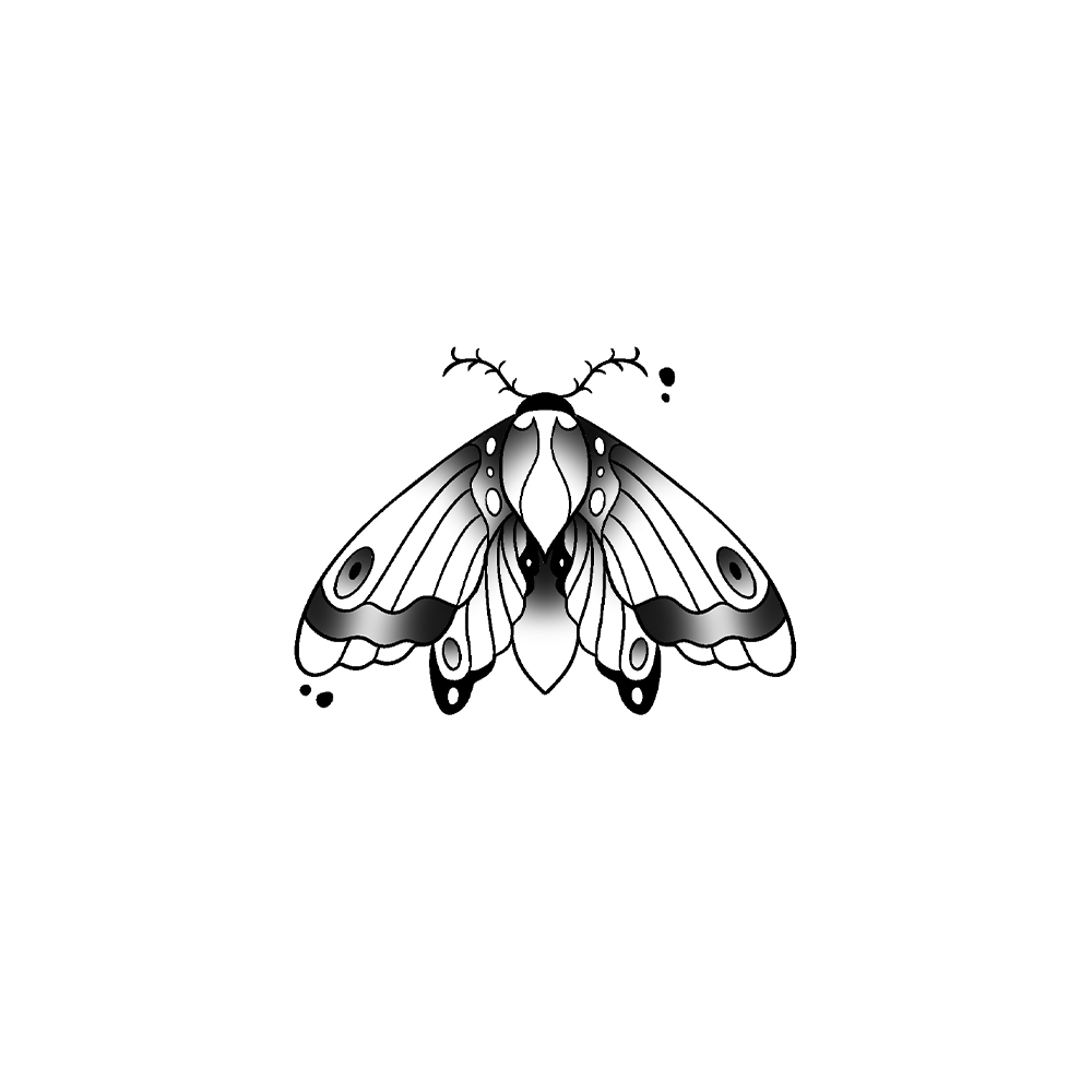 Flash tattoo Papillon 41