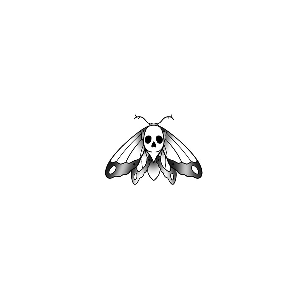 Flash tattoo Papillon Halloween 7