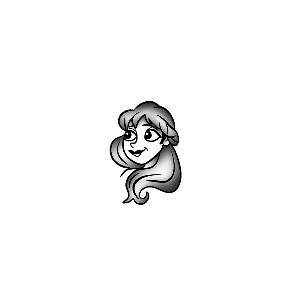 Flash tattoo Anna