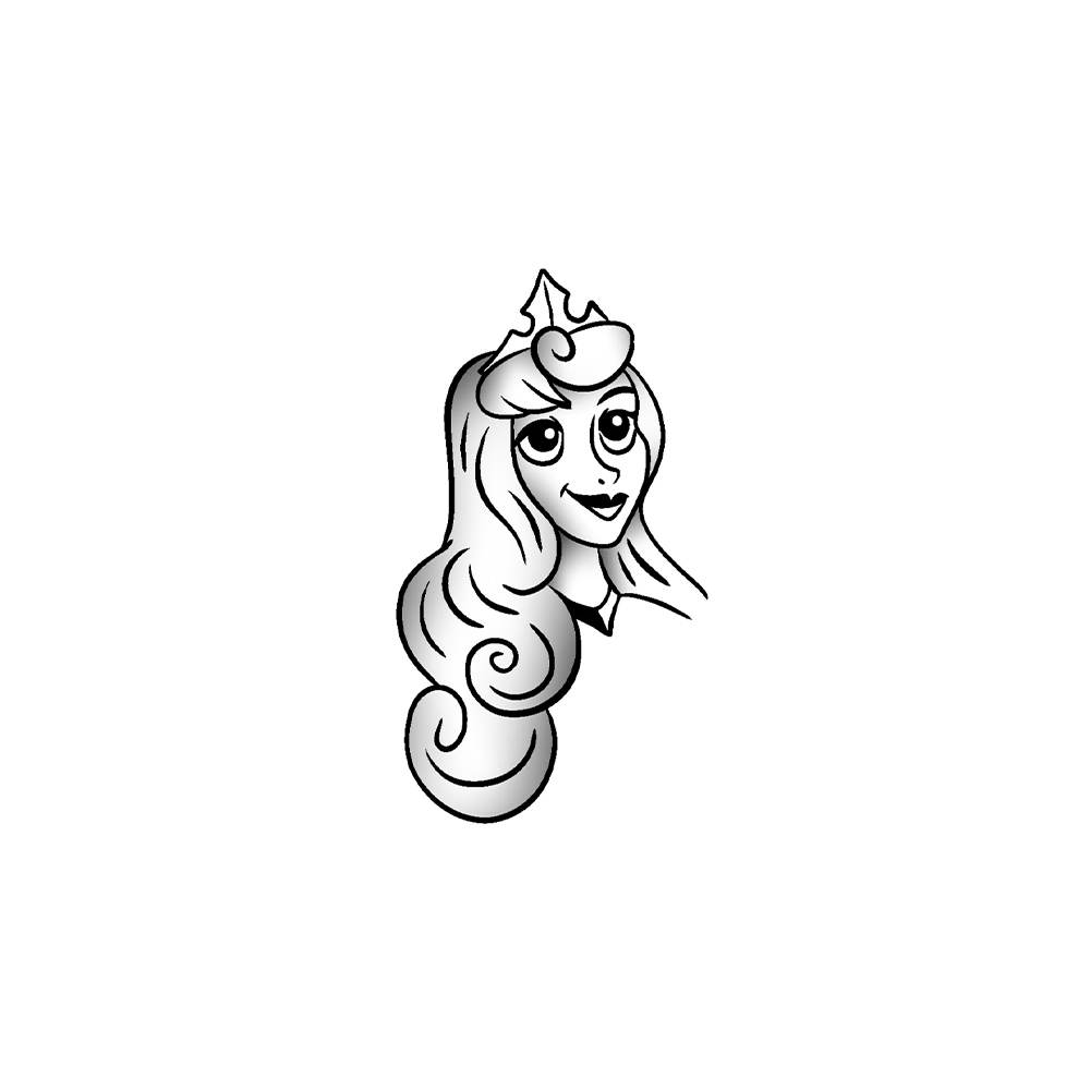 Flash tattoo Aurore