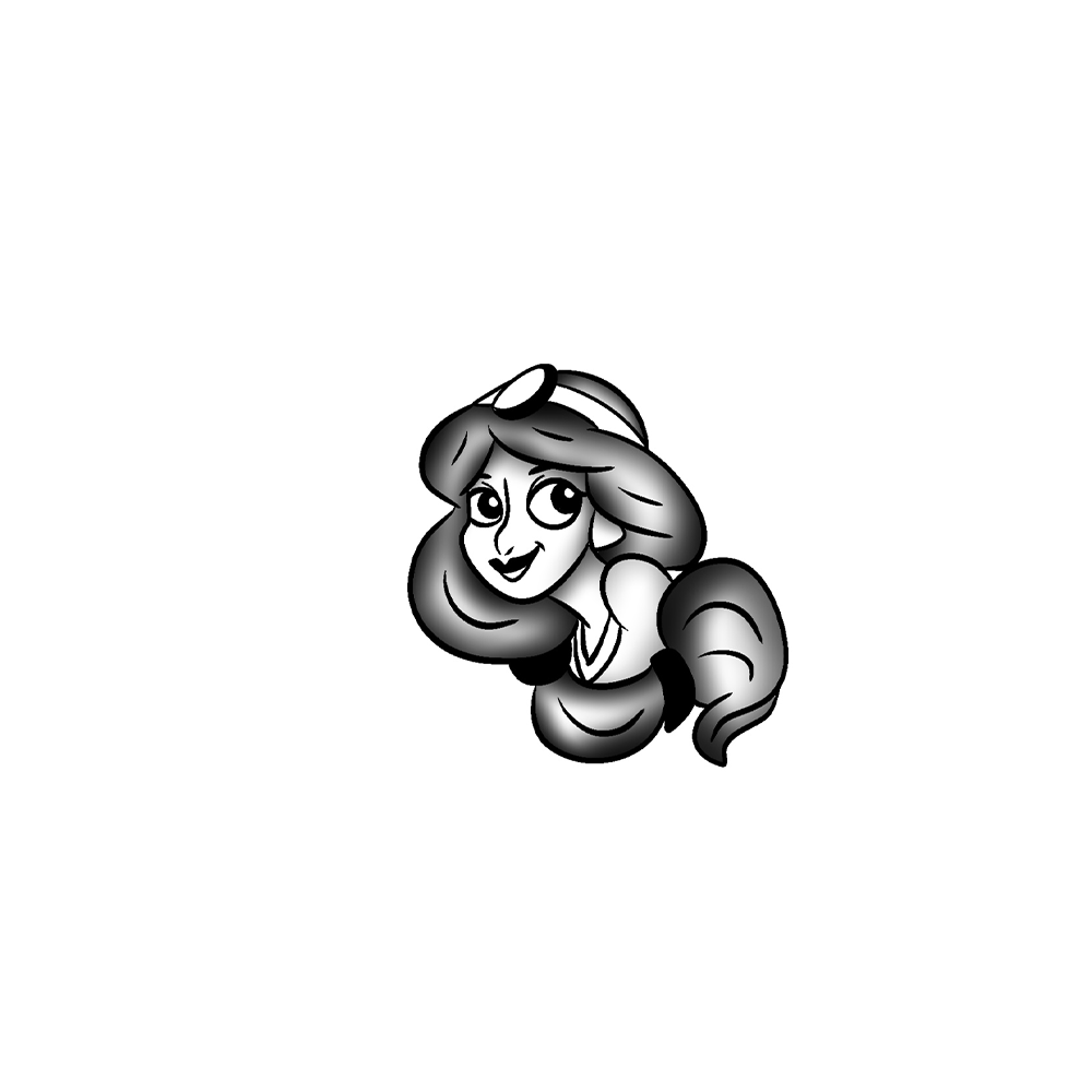 Flash tattoo Jasmine