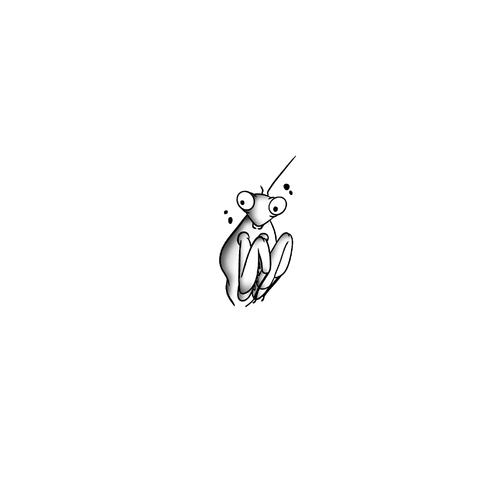 Flash tattoo Mante Religieuse 8