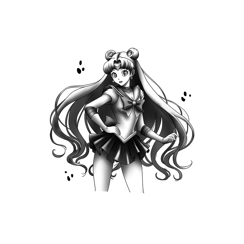 Flash tattoo Sailor moon