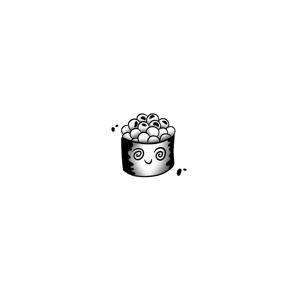 Flash tattoo Sushi Kawaii 12