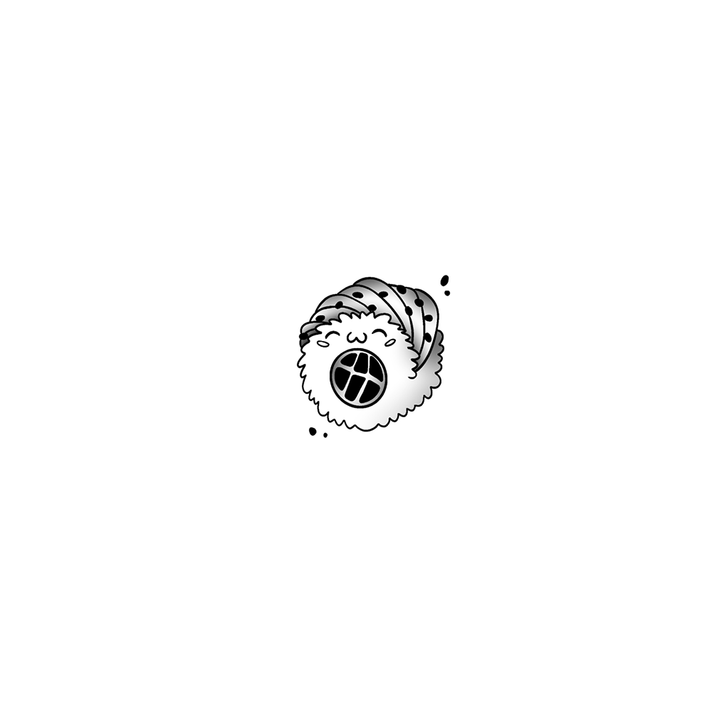 Flash tattoo Sushi Kawaii 13