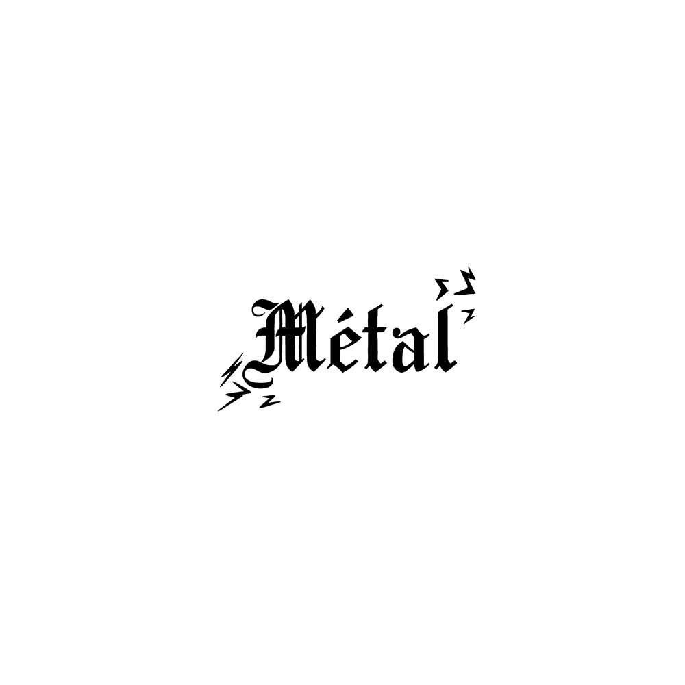 Flash tattoo Metal